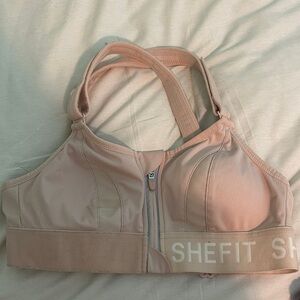 SHEFIT Blush Adjustable Sports Bra
